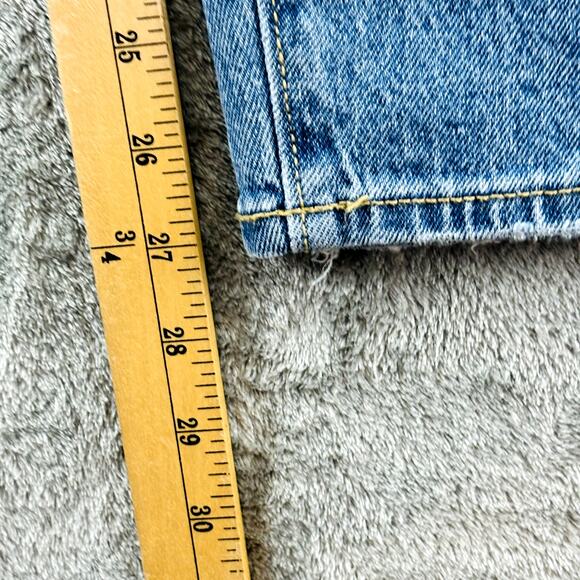 Womens 22 Old Navy OG Straight Jeans High Rise Ankle Light Wash Secret Smooth - Picture 12 of 13